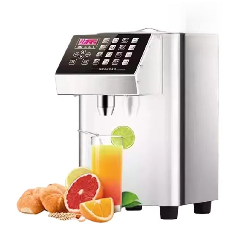 Dispenser Coffee And Tea - Commerciële automatische suikersiroopdispenser 16-knops intelligente fructose-machine