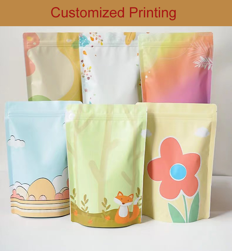 Coffee Tea For Plants - Kraftpapierzak met aangepaste bedrukking van logo,