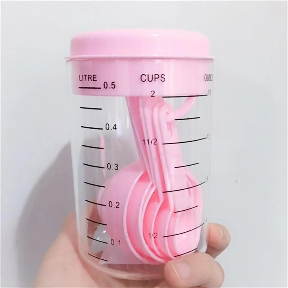 Coffee Tea Spoon - 7-delig / set plastic maatbekers en