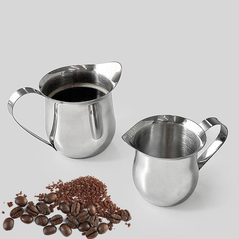 Barista Milk Jug - 2/3/5/7oz Koffie Melk Opschuimkan Staal Espresso