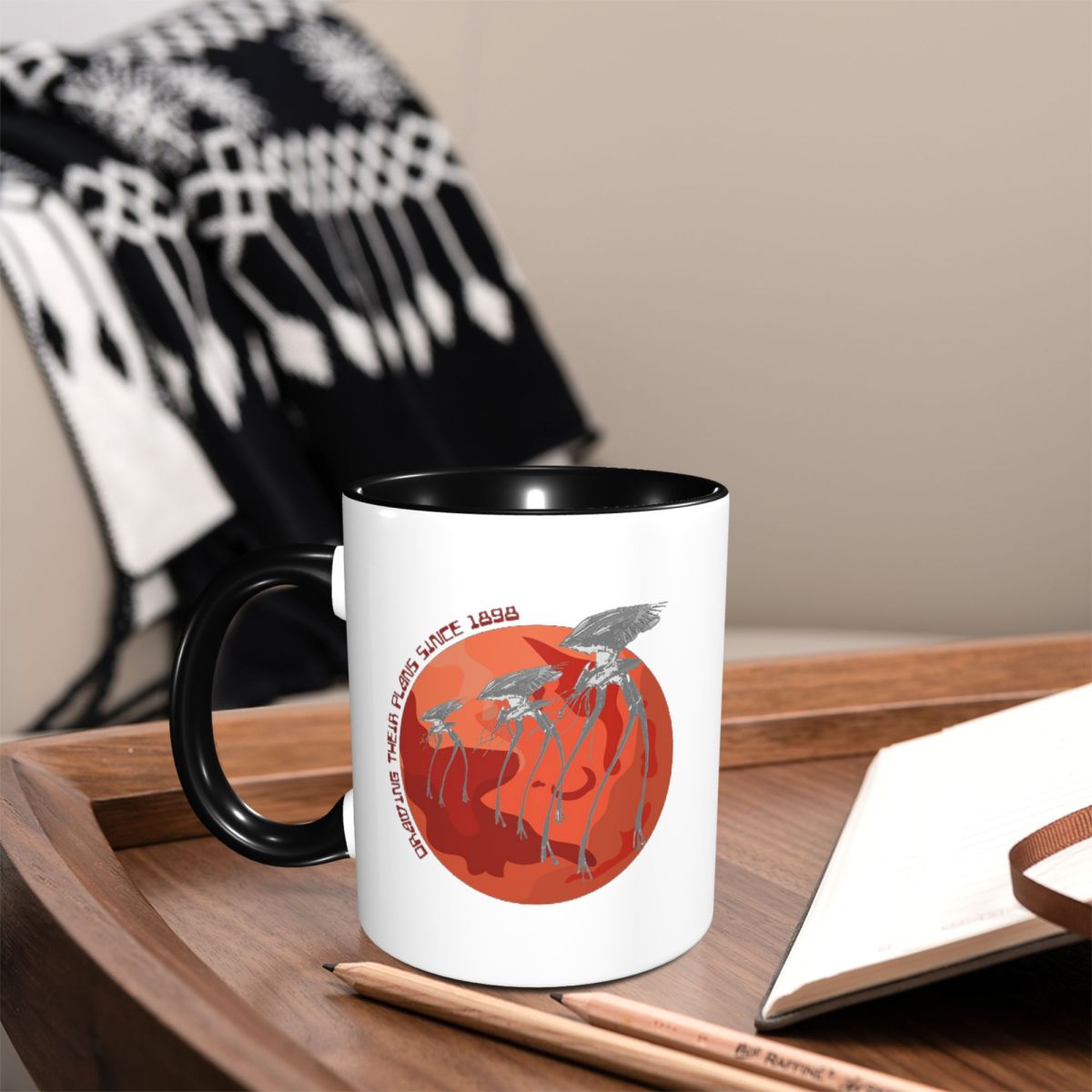 Draw Coffee And Tea - War Of The Worlds Tekeningen van