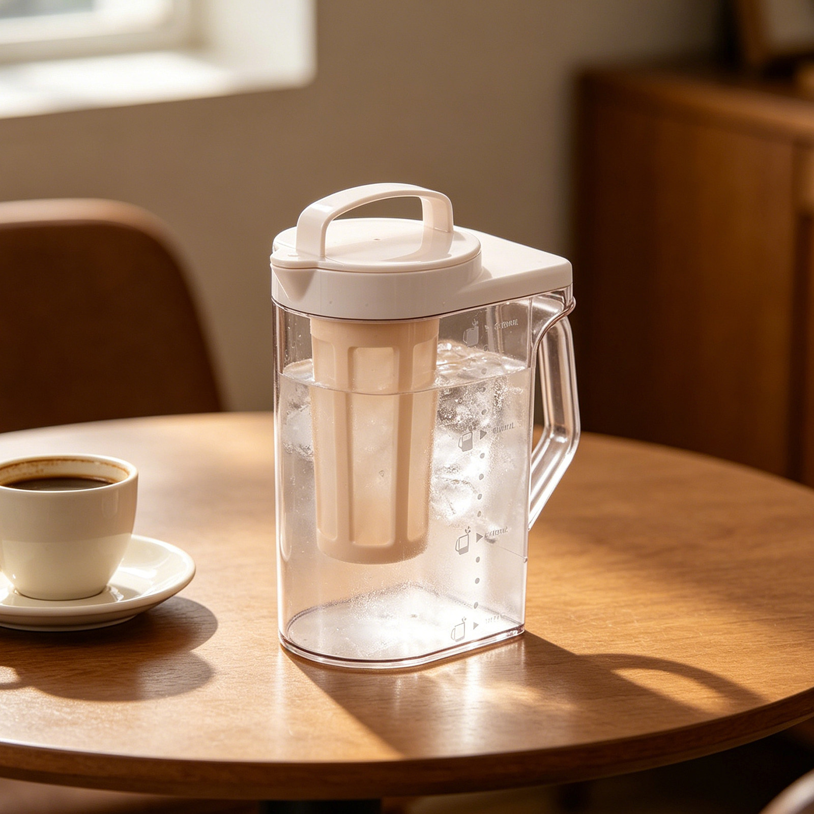 Dispenser Coffee And Tea - 1,6L Cold Brew Koffiekan met Infuserdeksel,