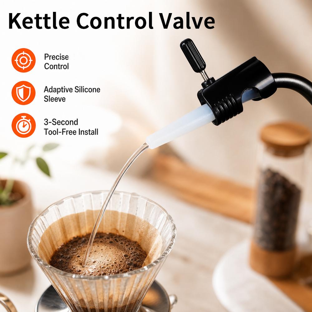 Water Tea And Coffee - Koffie- en theegereedschap, waterregelklep met siliconen