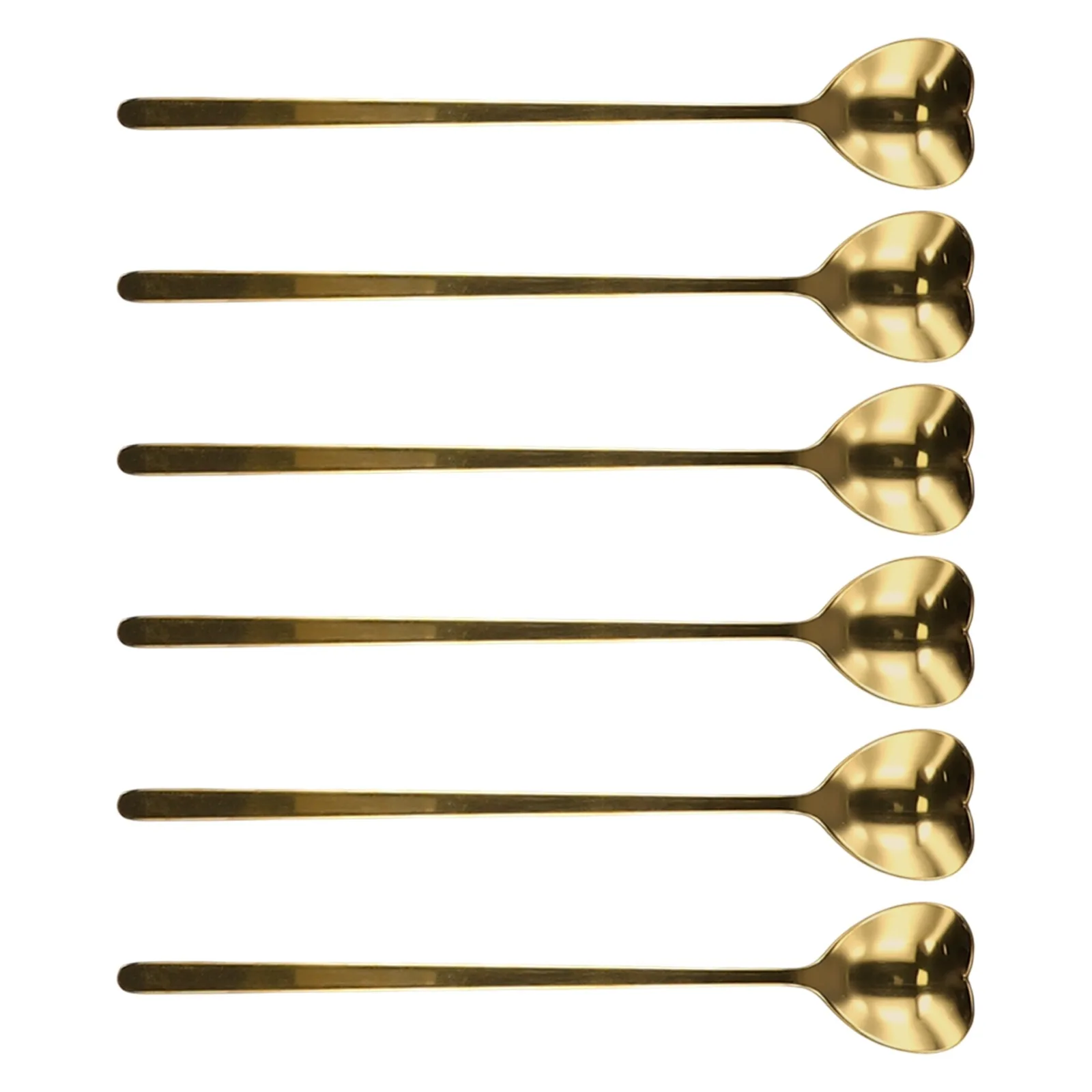 Coffee Tea Spoon - Comfortabele theelepelset Koffielepel Koffielepel Hartvormige lepel