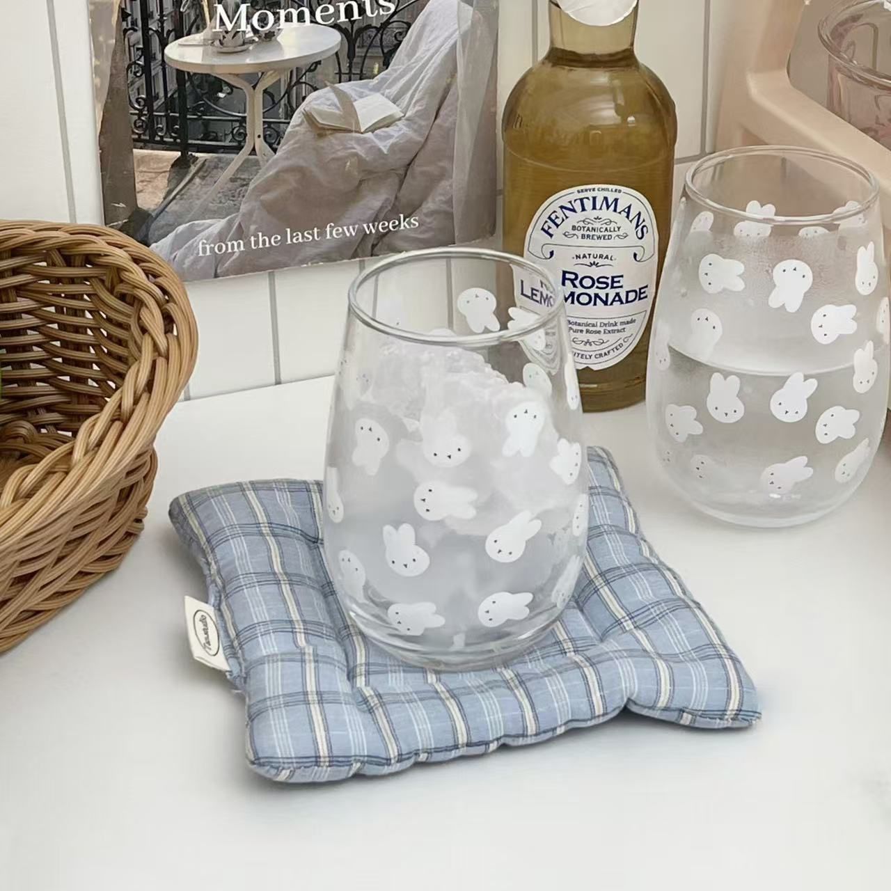 Schattig Miffy Konijn Bedrukte - Juice Tea Coffee recensie en prijs