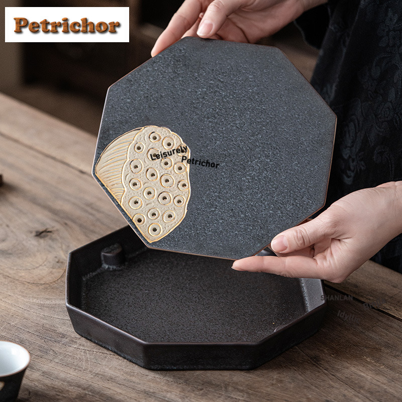 Gouden Tekening Lotus Pod Octa - Draw Coffee And Tea recensie en prijs