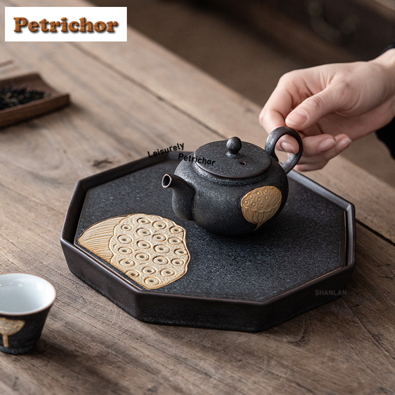 Gouden Tekening Lotus Pod Octa - Draw Coffee And Tea recensie en prijs