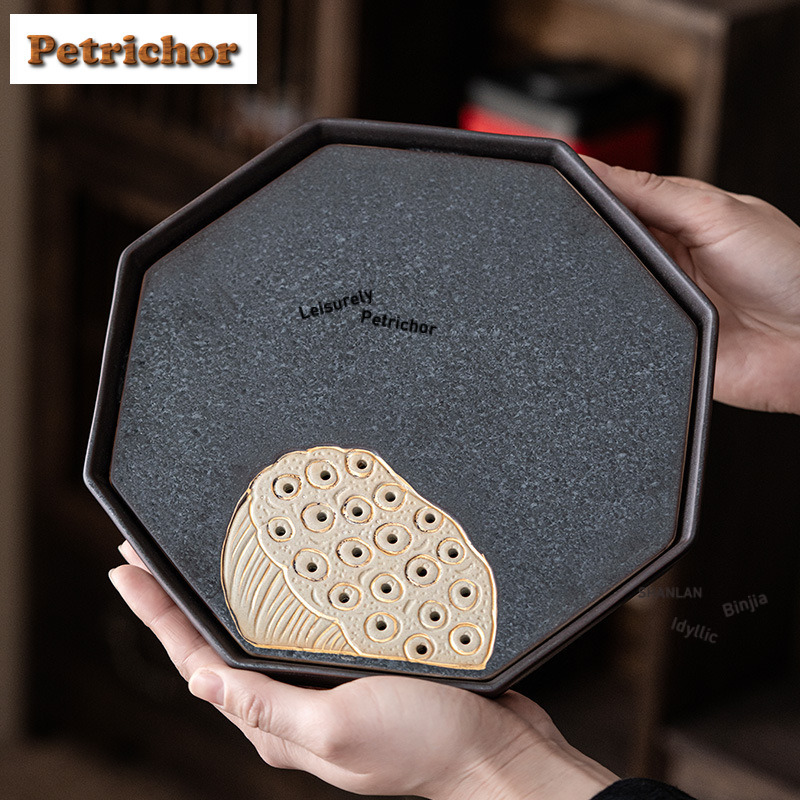 Gouden Tekening Lotus Pod Octa - Draw Coffee And Tea recensie en prijs