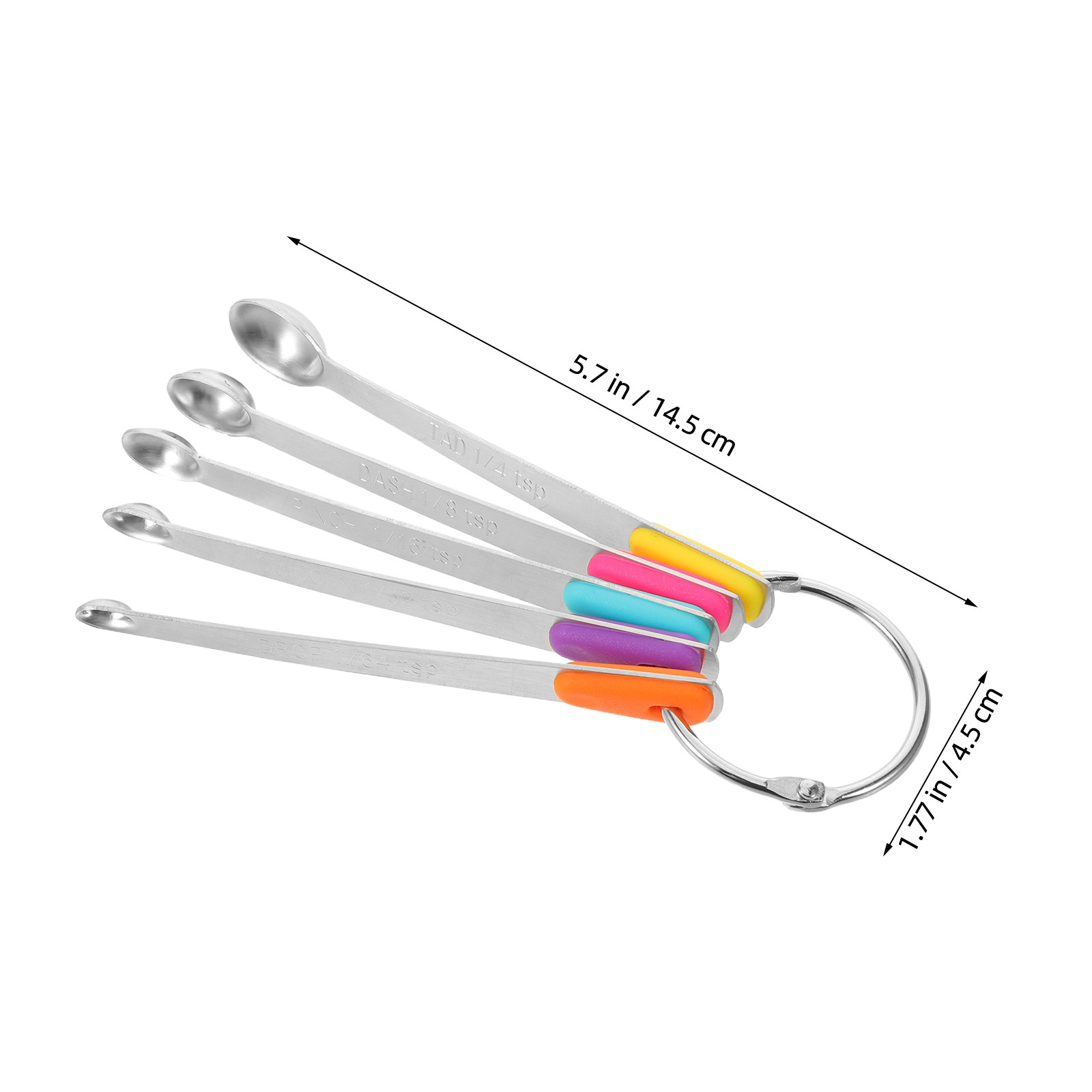 5 stuks roestvrijstalen mini-t - Coffee Tea Spoon recensie en prijs