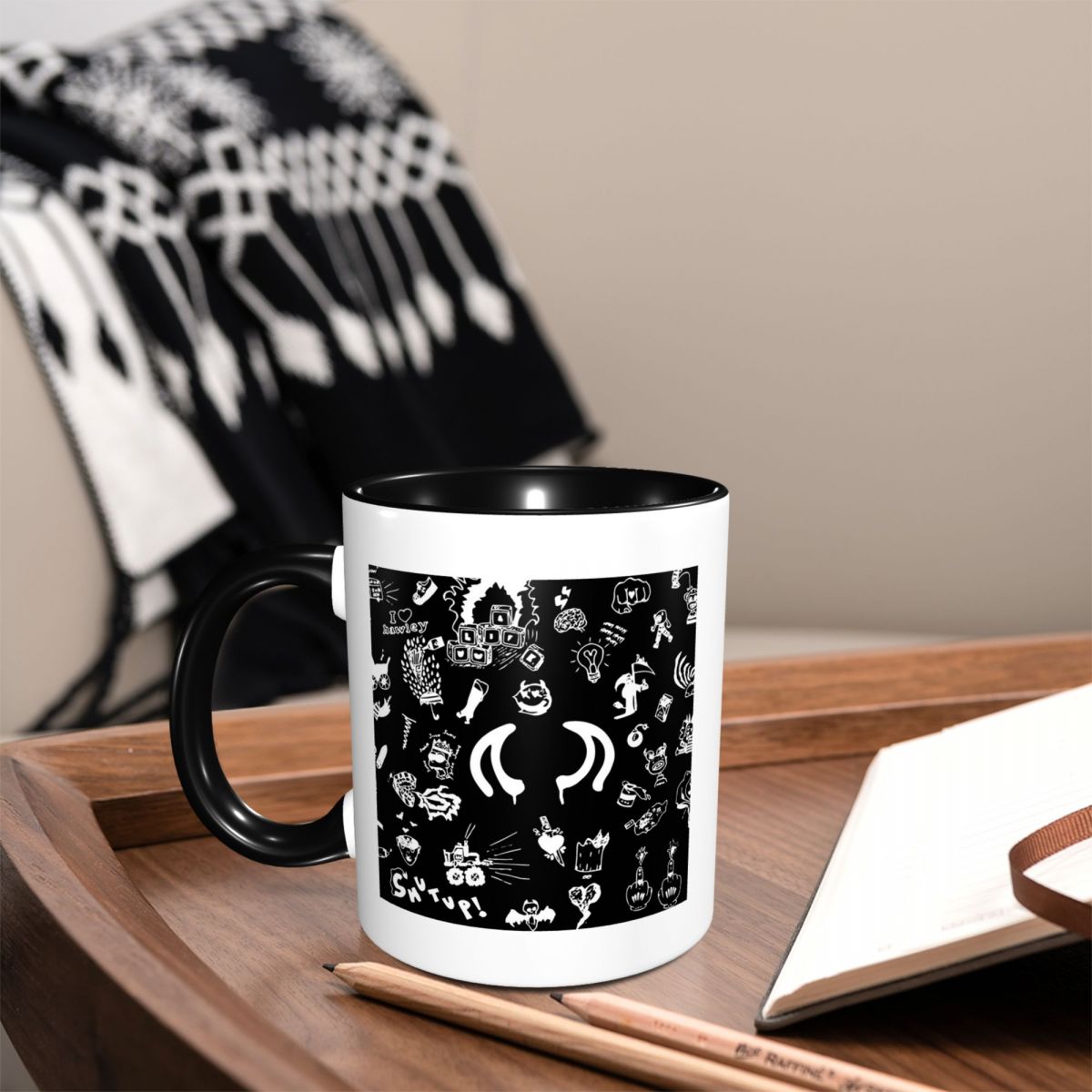 Yungblud Drawings Tattoo Sheet - Draw Coffee And Tea recensie en prijs