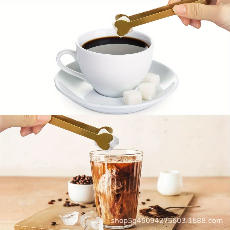 4/6PCS roestvrijstalen hartvor - Coffee Tea Sugar Set recensie en prijs