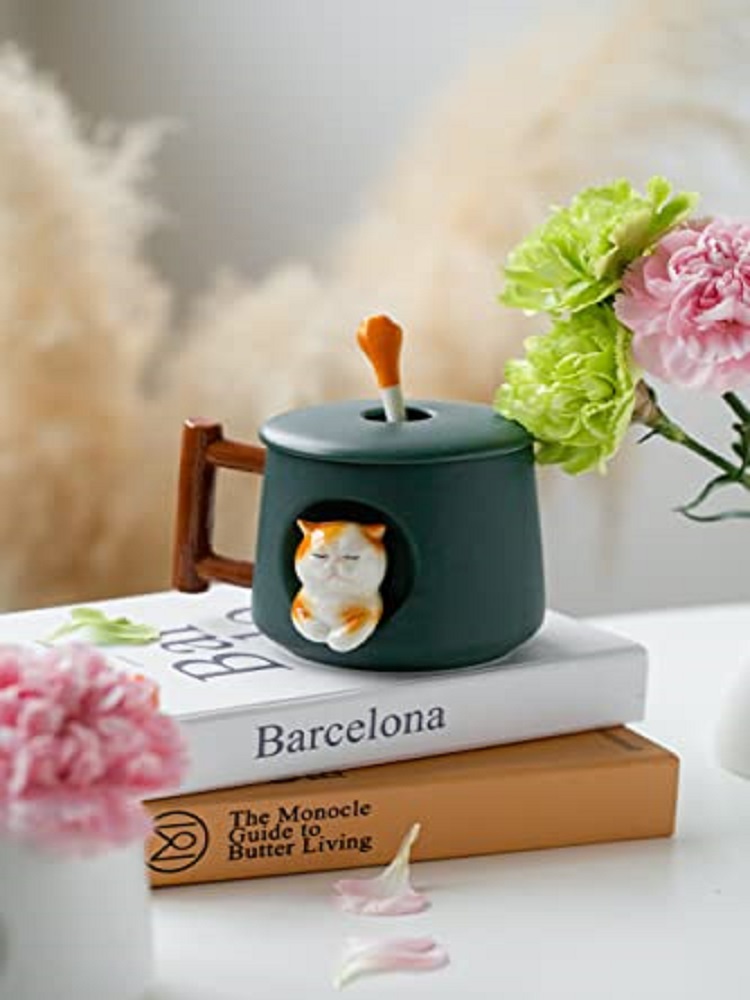 Schattige 3D keramische katten - Coffee Tea Spoon recensie en prijs