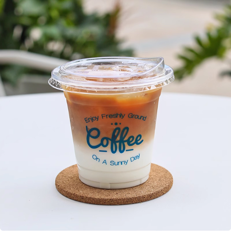 Plastic beker aangepast logo Y - Coffee Tea For Plants recensie en prijs
