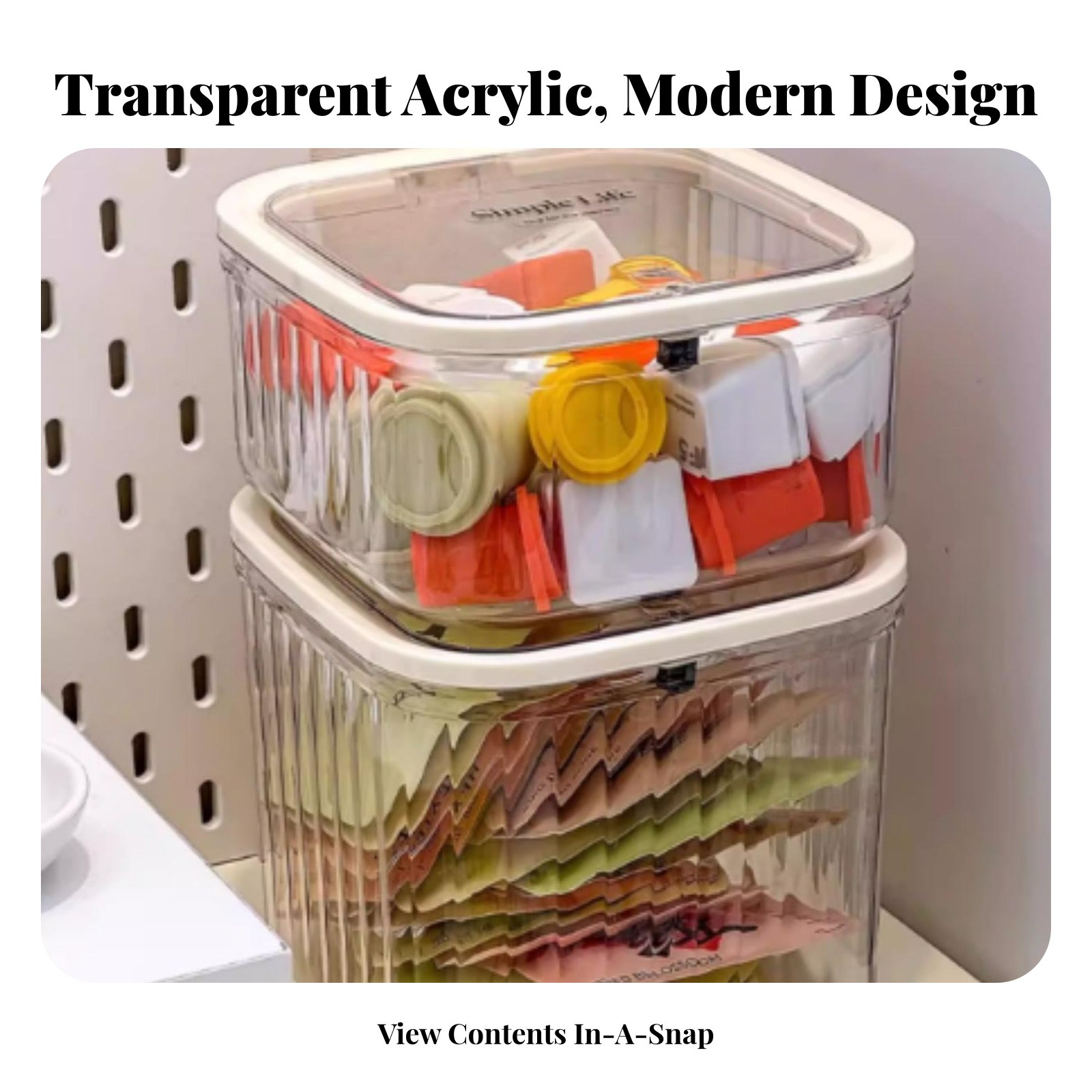 Plastic theezakjes opbergdoos  - Coffee Tea Organizer recensie en prijs