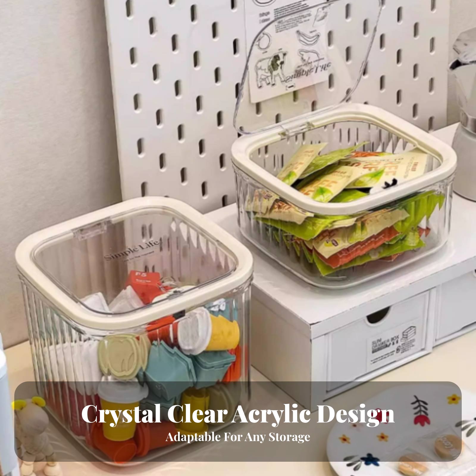 Plastic theezakjes opbergdoos  - Coffee Tea Organizer recensie en prijs
