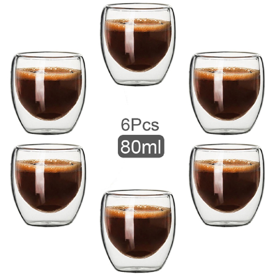 Dubbelwandige glazen koffiemok - Coffee Tea Sugar Set recensie en prijs