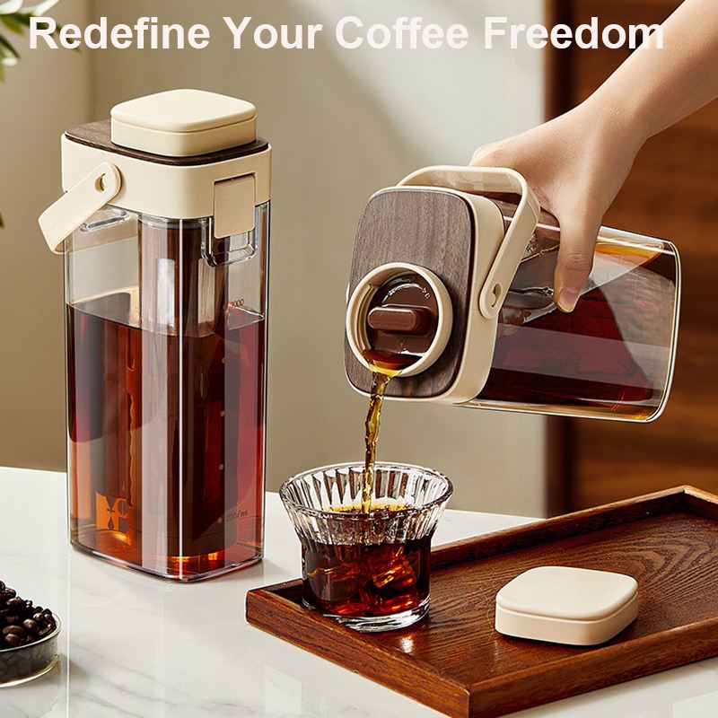 Cold Brew Koffiekan Lekvrij Af - Coffee Tea Pots recensie en prijs