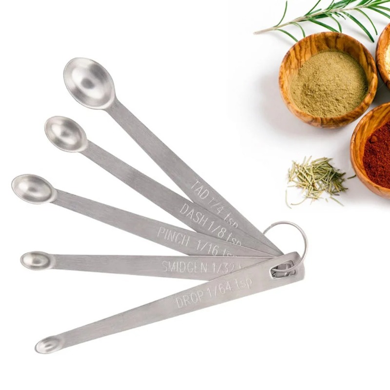 5 stks/set kleine maatlepel ro - Coffee Tea Spoon recensie en prijs