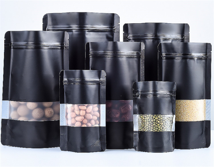 100PCS Stand-up Mat Zwart Alum - Coffee Tea In Chinese recensie en prijs