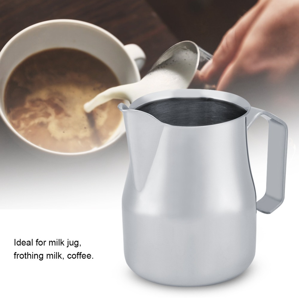 RVS Koffiekan Zilver 750ml/25o - Barista Milk Jug recensie en prijs