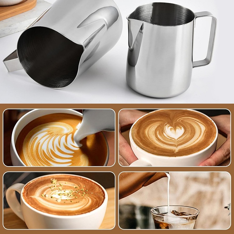 350/600/900ml Melkopschuimkan  - Barista Milk Jug recensie en prijs