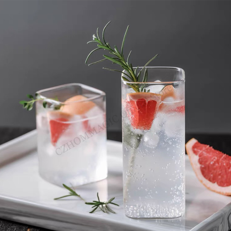 6/4/2/1Pcs Vierkante Glazen Be - Water Tea And Coffee recensie en prijs