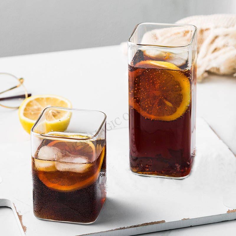 6/4/2/1Pcs Vierkante Glazen Be - Water Tea And Coffee recensie en prijs