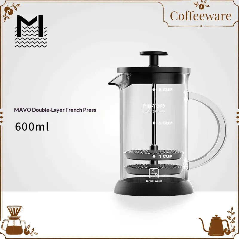 MAVO French Press Koffiezetapp - Coffee Tea Pots recensie en prijs