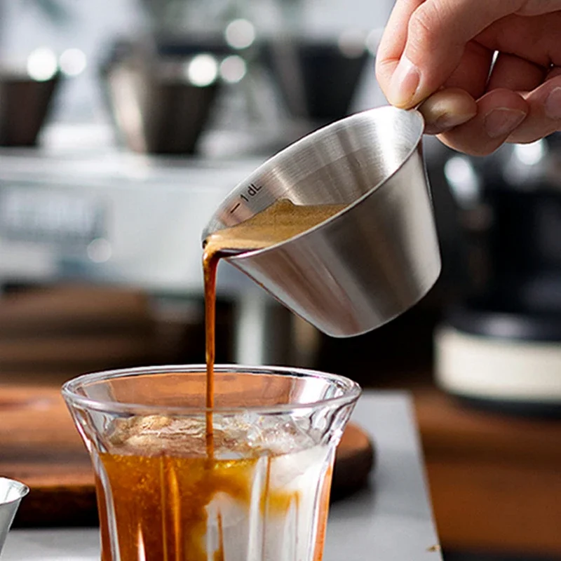 100 ml Maatbeker Rvs Espressok - Barista Milk Jug recensie en prijs