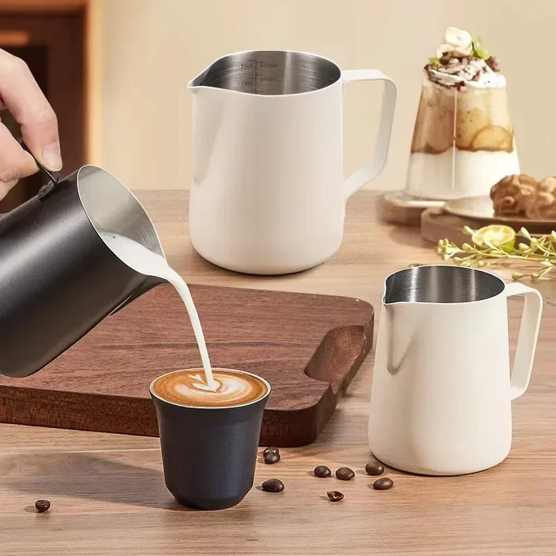 Koffie Melk Opschuimkan 350/60 - Barista Milk Jug recensie en prijs
