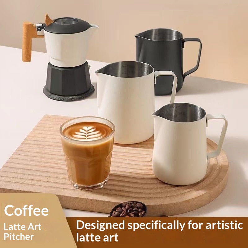 Koffie Melk Opschuimkan 350/60 - Barista Milk Jug recensie en prijs