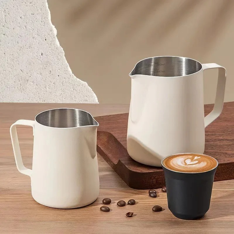 Koffie Melk Opschuimkan 350/60 - Barista Milk Jug recensie en prijs