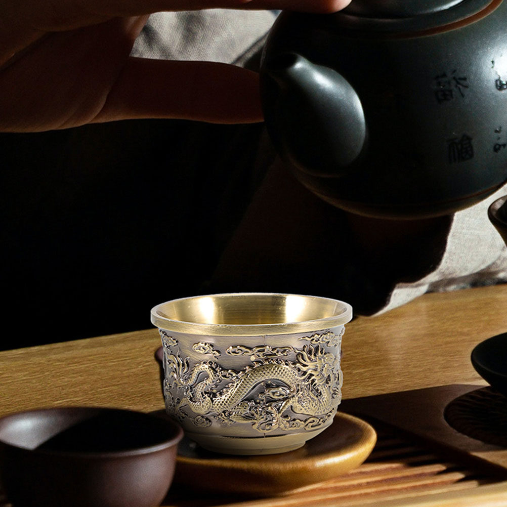 2 stuks zinken theekopjes in C - Coffee Tea In Chinese recensie en prijs