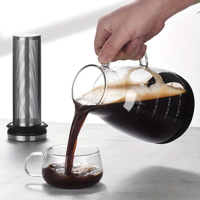 24oz Classic Glazen Cold Brew  - Juice Tea Coffee recensie en prijs
