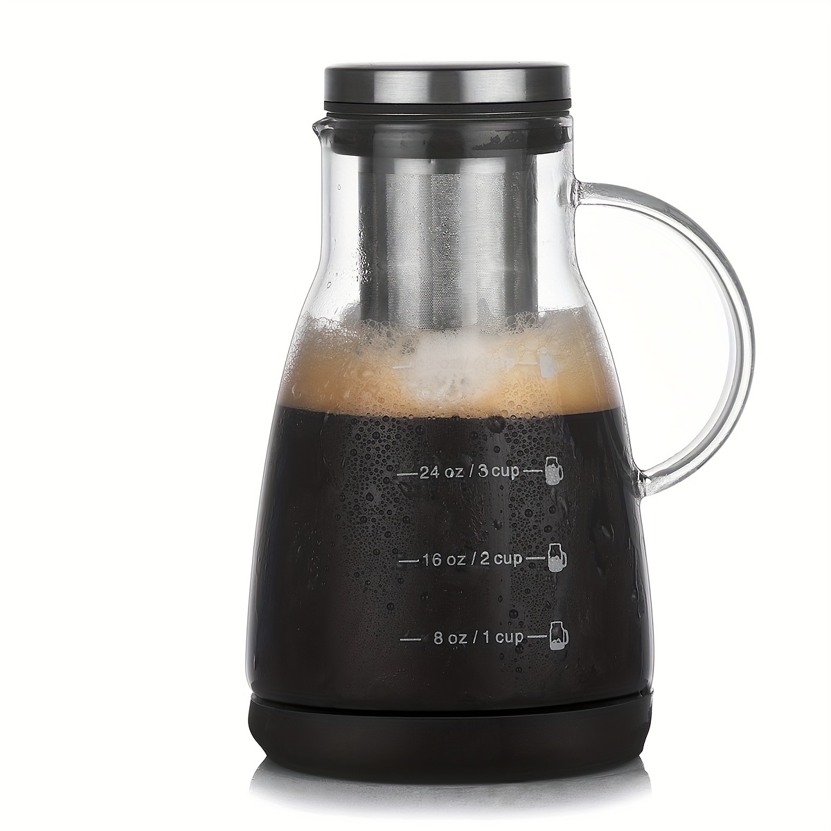 24oz Classic Glazen Cold Brew  - Juice Tea Coffee recensie en prijs
