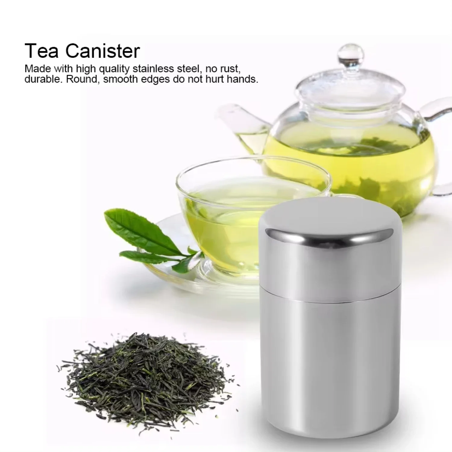 Roestvrijstalen theebladblikke - Coffee Tea Sugar Set recensie en prijs