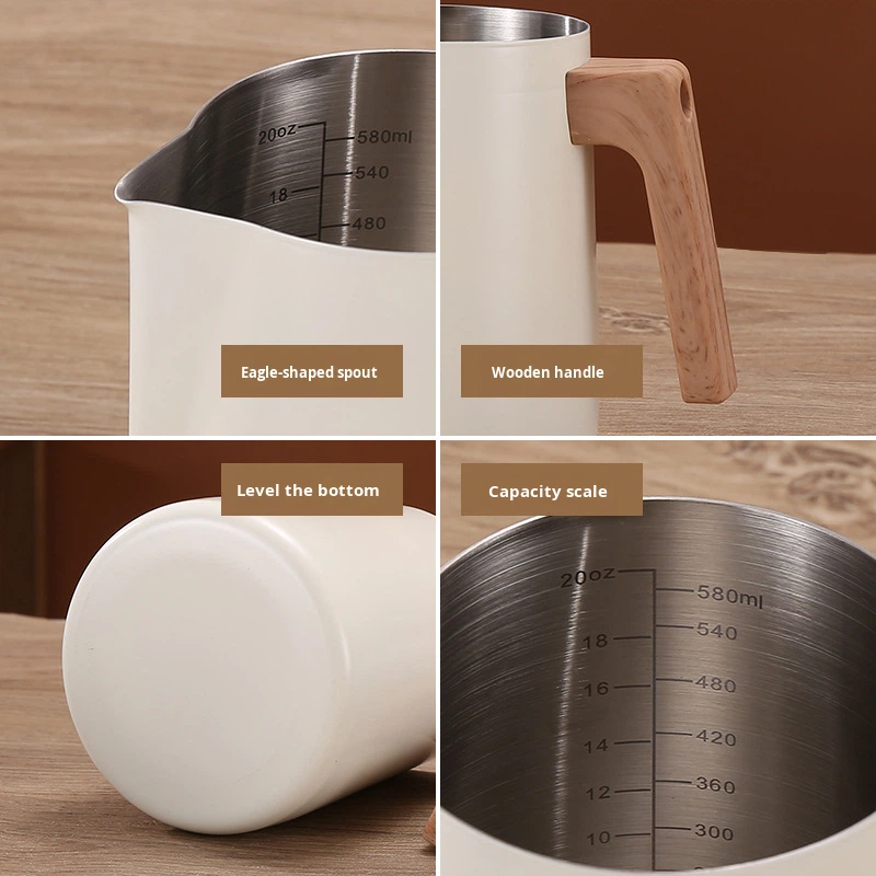 Koffiemelkopschuimerkan 304 ro - Barista Milk Jug recensie en prijs