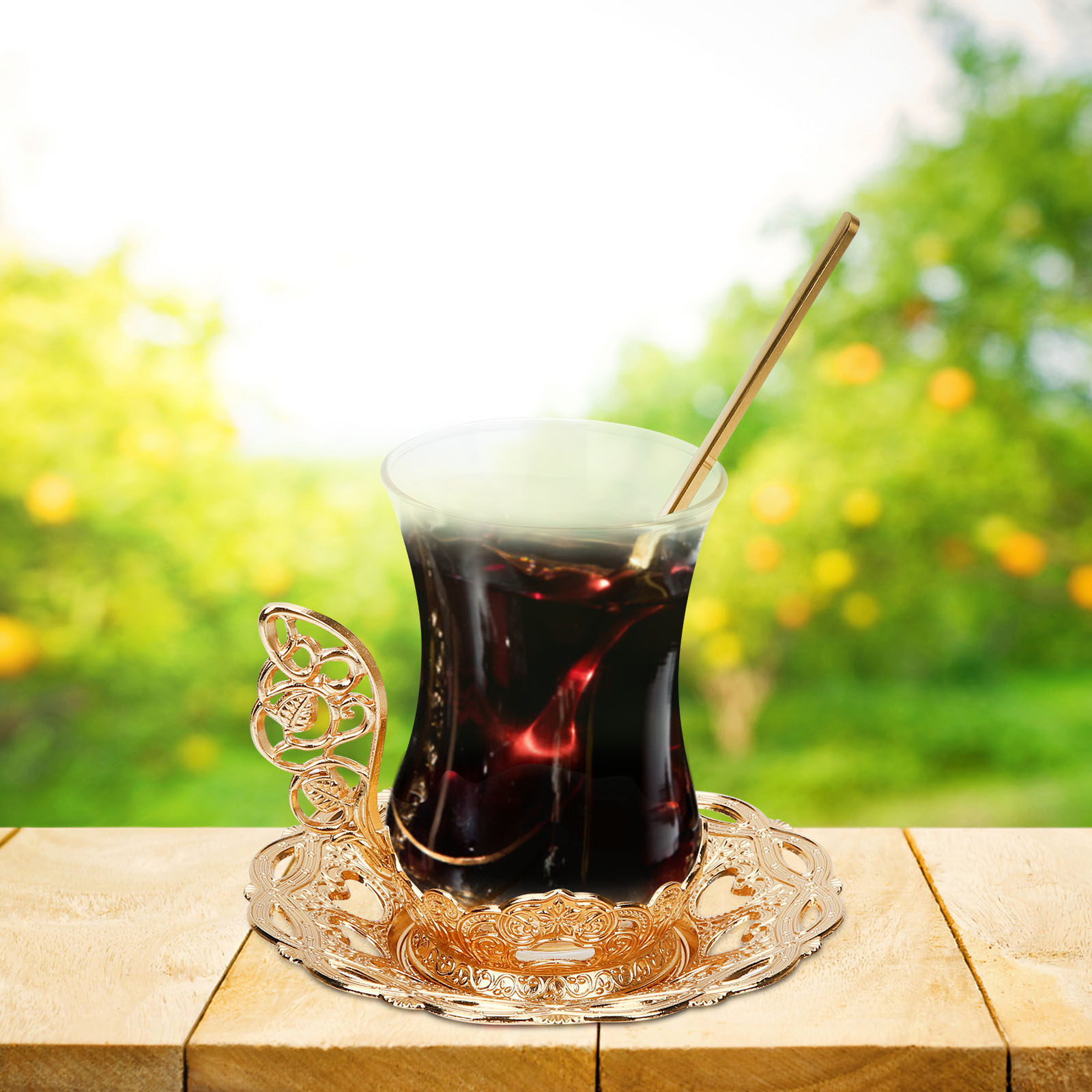 1Set Glazen Koffiekopjesset Pr - Coffee Tea Spoon recensie en prijs