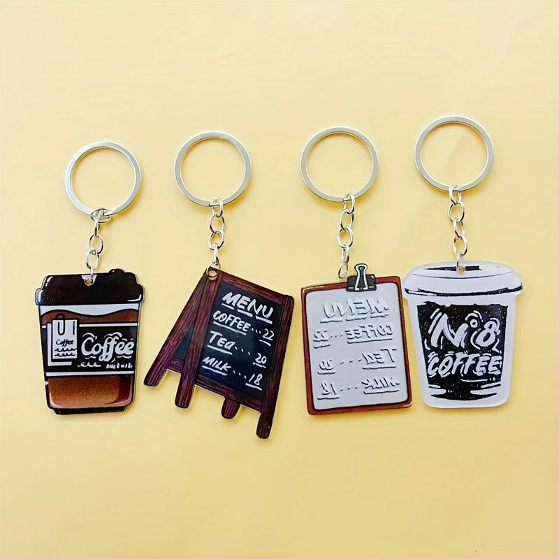8 stuks acryl sleutelhanger me - Coffee & Tea Garden Lincoln Menu recensie en prijs