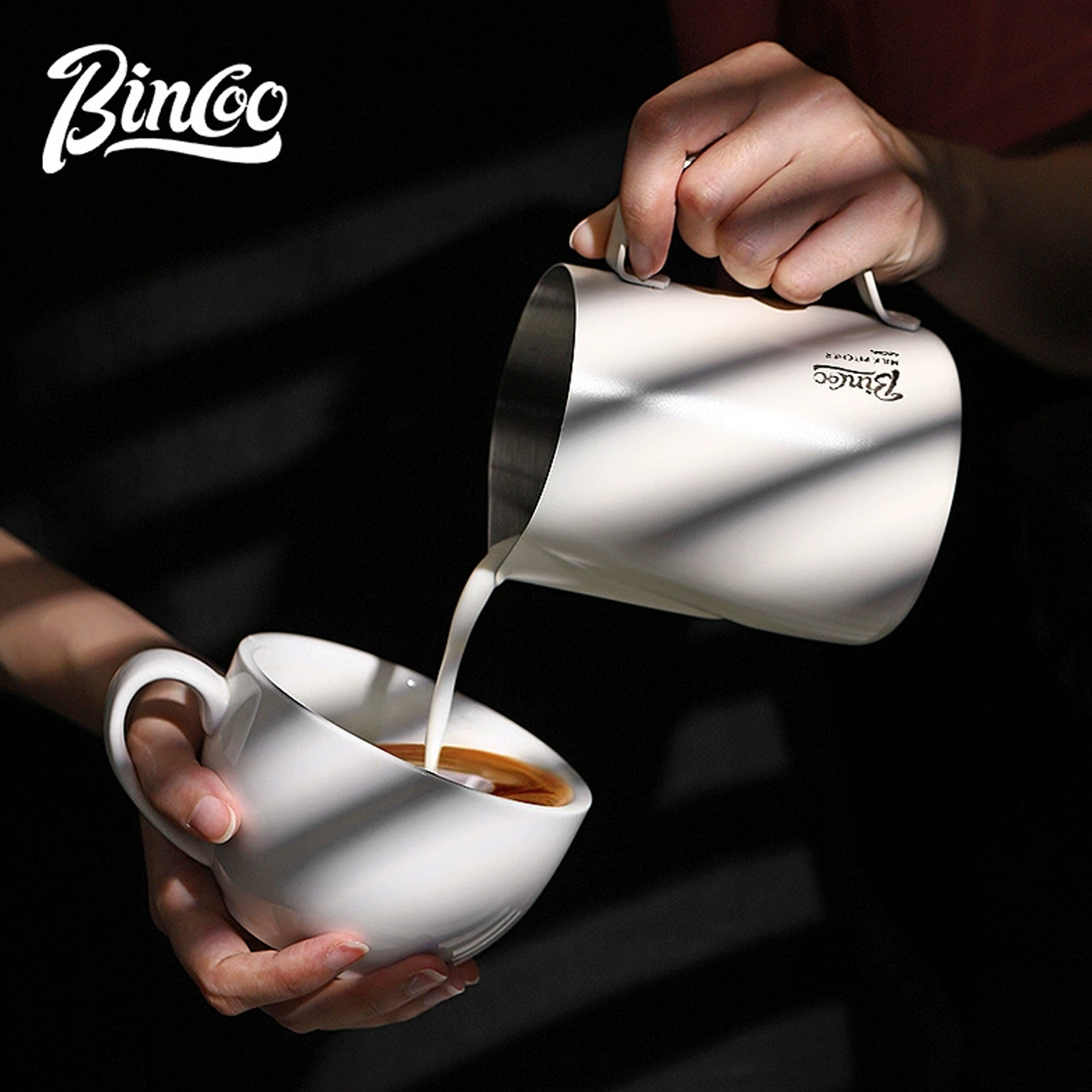 BINCOO 350/600 ML Koffie Melk  - Barista Milk Jug recensie en prijs