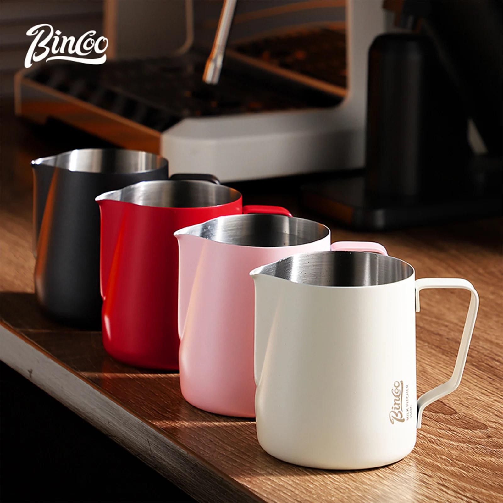 BINCOO 350/600 ML Koffie Melk  - Barista Milk Jug recensie en prijs
